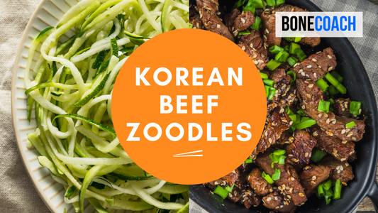 Korean Beef Zoodles | Gluten-Free, Dairy-Free | BoneCoach™ Recipes