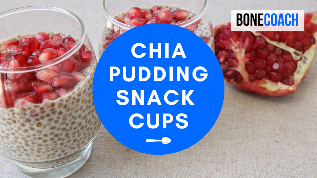 Chia Pudding Snack Cups | Gluten-Free, Dairy-Free | BoneCoach™ Recipes