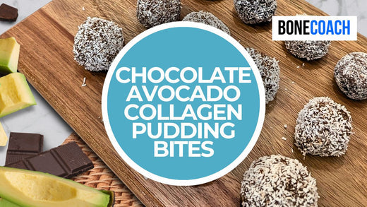 Chocolate Avocado Collagen Pudding Bites | Gluten-Free, Dairy-Free | BoneCoach™ Recipes