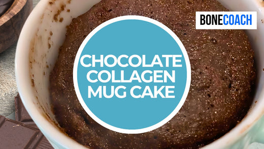 Chocolate Collagen Mug Cake | Gluten-Free, Dairy Free | BoneCoach™ Recipes