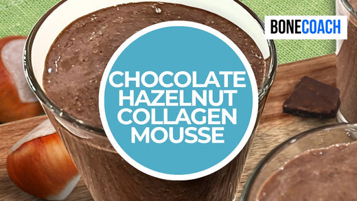 Chocolate Hazelnut Collagen Mousse | Gluten-Free, Dairy Free | BoneCoach™ Recipes