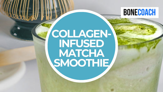 Collagen-Infused Matcha Smoothie | Gluten-Free, Dairy Free | BoneCoach™ Recipes