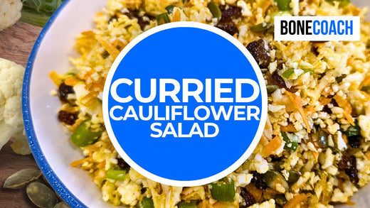 Curried Cauliflower Salad | Gluten-Free, Dairy Free | BoneCoach™ Recipes