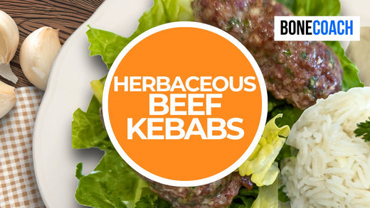 Herbaceous Beef Kebabs | Gluten-Free, Dairy-Free | BoneCoach™ Recipes