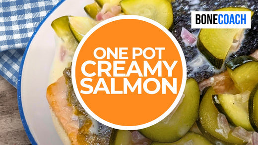 One Pot Creamy Salmon | Gluten-Free | BoneCoach™ Recipes