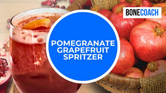 Pomegranate Grapefruit Spritzer | Gluten-Free, Dairy-Free | BoneCoach™ Recipes