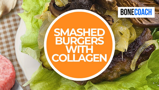 Smashed Burgers with Collagen | Gluten-Free, Dairy-Free | Bone Coach™ Recipes