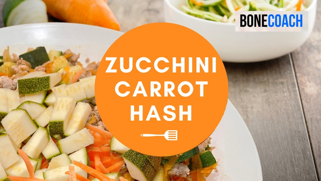 Zucchini Carrot Hash | Gluten-Free, Dairy-Free | BoneCoach™ Recipes