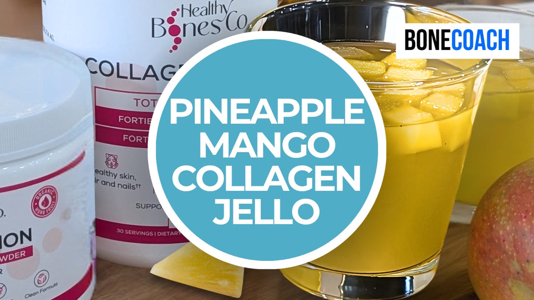 Pineapple Mango Collagen Jello | Gluten-Free, Dairy-Free | Bone Coach™ Recipes