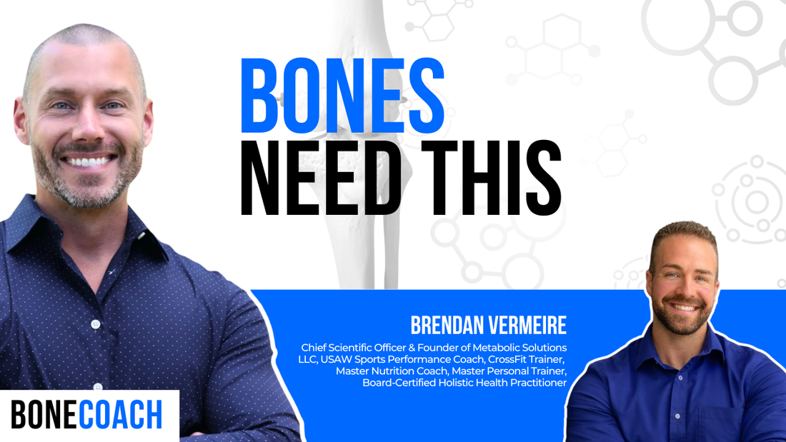 How Nitric Oxide Impacts Bone Formation, Brain Health & Recovery w/ Berkeley Life & Brendan Vermeire + BoneCoach™ Osteoporosis & Osteopenia