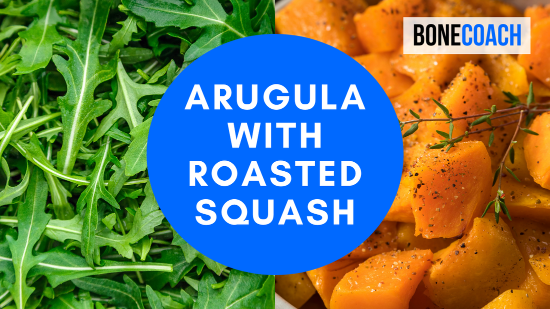 Arugula Salad with Roasted Squash | Gluten-Free, Dairy-Free | BoneCoach™ Recipes