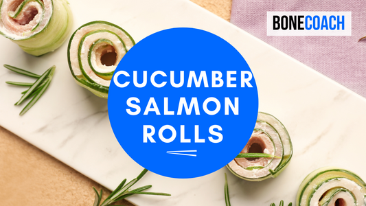 Cucumber Smoked Salmon Rolls | Gluten-Free, Dairy-Free | BoneCoach™ Recipes