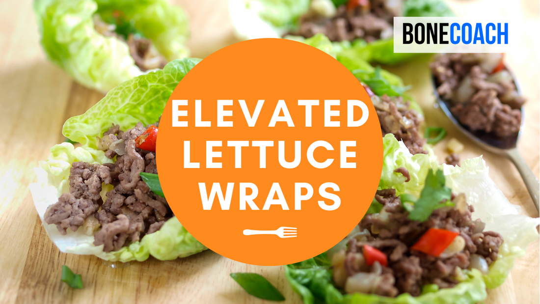 Elevated Lettuce Wraps | Gluten-Free, Dairy-Free | BoneCoach™ Recipes