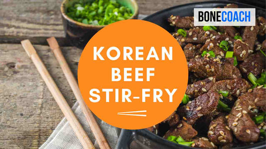 Korean Beef Stir-Fry | Gluten-Free, Dairy-Free | BoneCoach™ Recipes