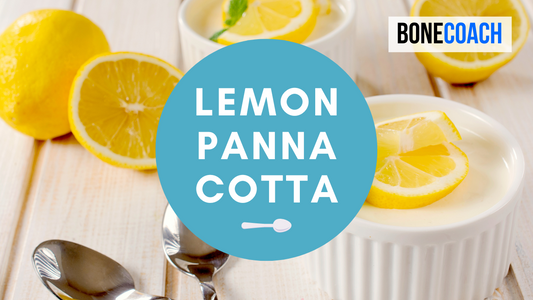 Lemon Panna Cotta | Gluten-Free, Dairy-Free | BoneCoach™ Recipes