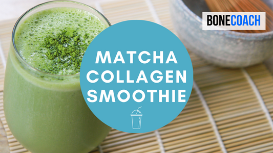 Matcha Collagen Smoothie | Gluten-Free, Dairy-Free | BoneCoach™ Recipes