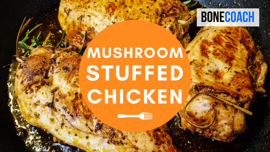 Mushroom Stuffed Chicken | Gluten-Free, Dairy-Free | BoneCoach™ Recipes