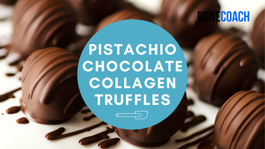 Pistachio Chocolate Collagen Truffles | Gluten-Free, Dairy-Free | BoneCoach™ Recipes