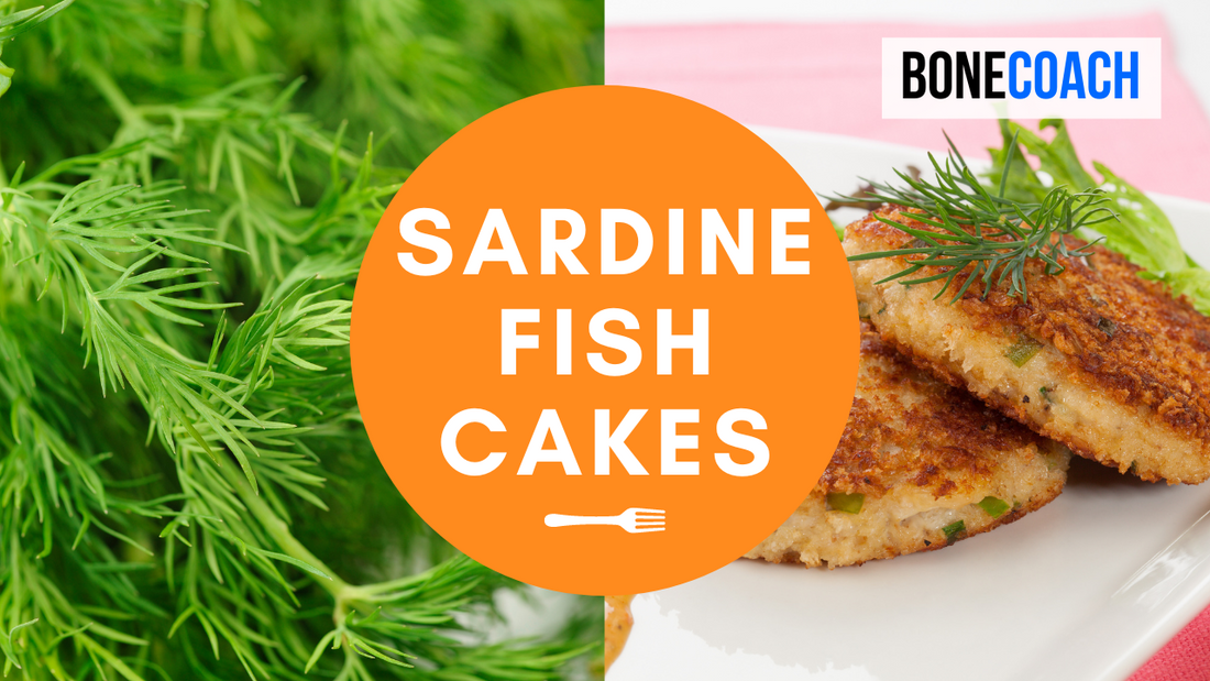 Sardine Fishcakes | Gluten-Free, Dairy-Free | BoneCoach™ Recipes