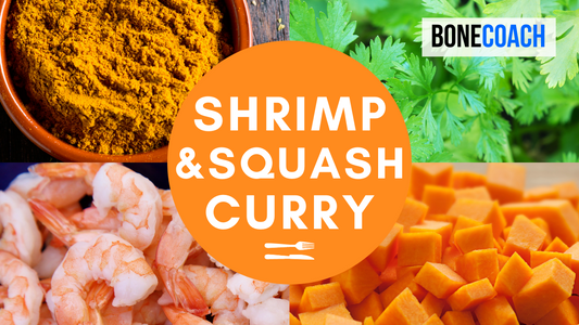 Hassle-Free Shrimp & Kabocha Squash Curry | Gluten-Free, Dairy-Free | BoneCoach™ Recipes