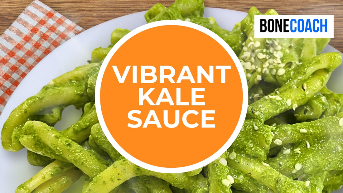 Vibrant Kale Sauce | Gluten-Free, Dairy-Free | BoneCoach™ Recipes