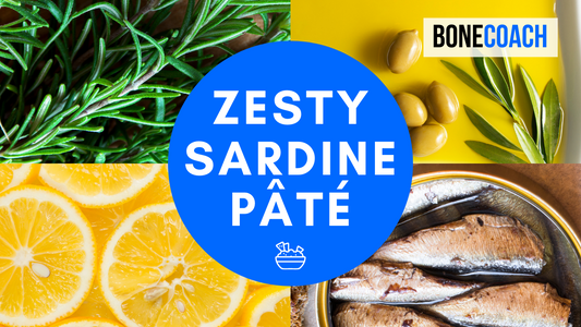 Zesty Sardine Pâté | Gluten-Free, Dairy-Free | BoneCoach™ Recipes