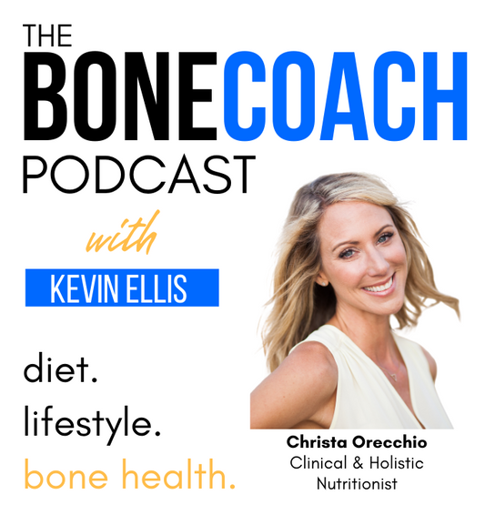 Gut Health &amp; Osteoporosis Connection: Microbiome, Candida, Autoimmunity, and more w/ Christa Orecchio + BoneCoach™