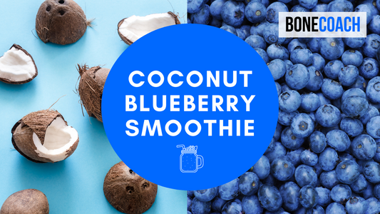 Coconut Blueberry Smoothie | Gluten-Free, Dairy-Free | BoneCoach™ Recipes