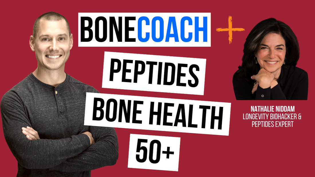 Peptides, Bone Health, & Extending Your Healthspan w/ Nathalie Niddam + BoneCoach™ Osteoporosis & Osteopenia